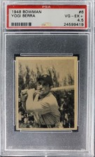 1948 Bowman Yogi Berra #6 PSA 4.5