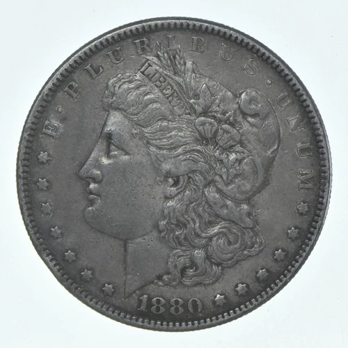 XF 1880 (P) Morgan Silver Dollar (1 coin) *6267