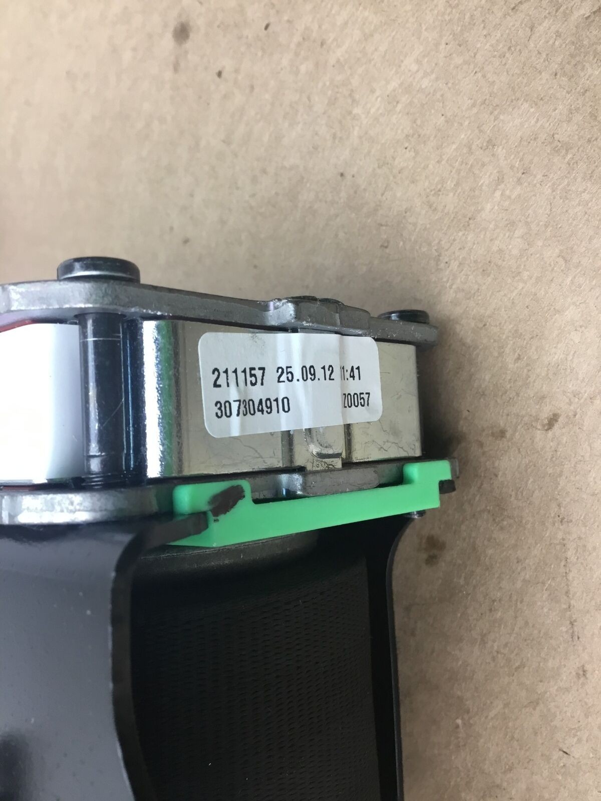 Bentley Continental GT V8 2013 Front Right Seat Belt Retractor 12-18 :O