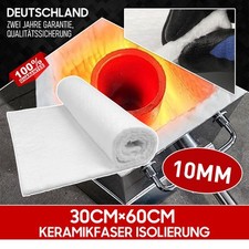 30cm X 60cm Keramikfaser-Deckendämmung Hochtemperatur Hitzebeständig Feuerfeste