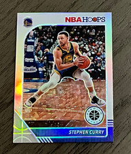 2019-20 Panini NBA Hoops Premium Stock Silver Prizm Stephen Curry #59