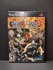 Metal Slug 4/Metal Slug 5 (Sony PlayStation 2, 2005) Complete With Manual Tested