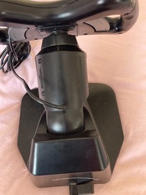 Sega Saturn Arcade Racer Steering Wheel + sega rally