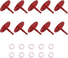 23-2-10 Umbrella Check Valves 10pcs Fuel Bowl Screw Gaskets For Holley Carb