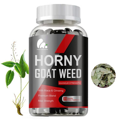 Premium Horny Goat Weed with Maca Root 1590mg Enhancer for Men & Women NEW