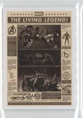 2026 Topps Marvel Brooklyn Collection Captain America Living Legend #NH-15 19c6