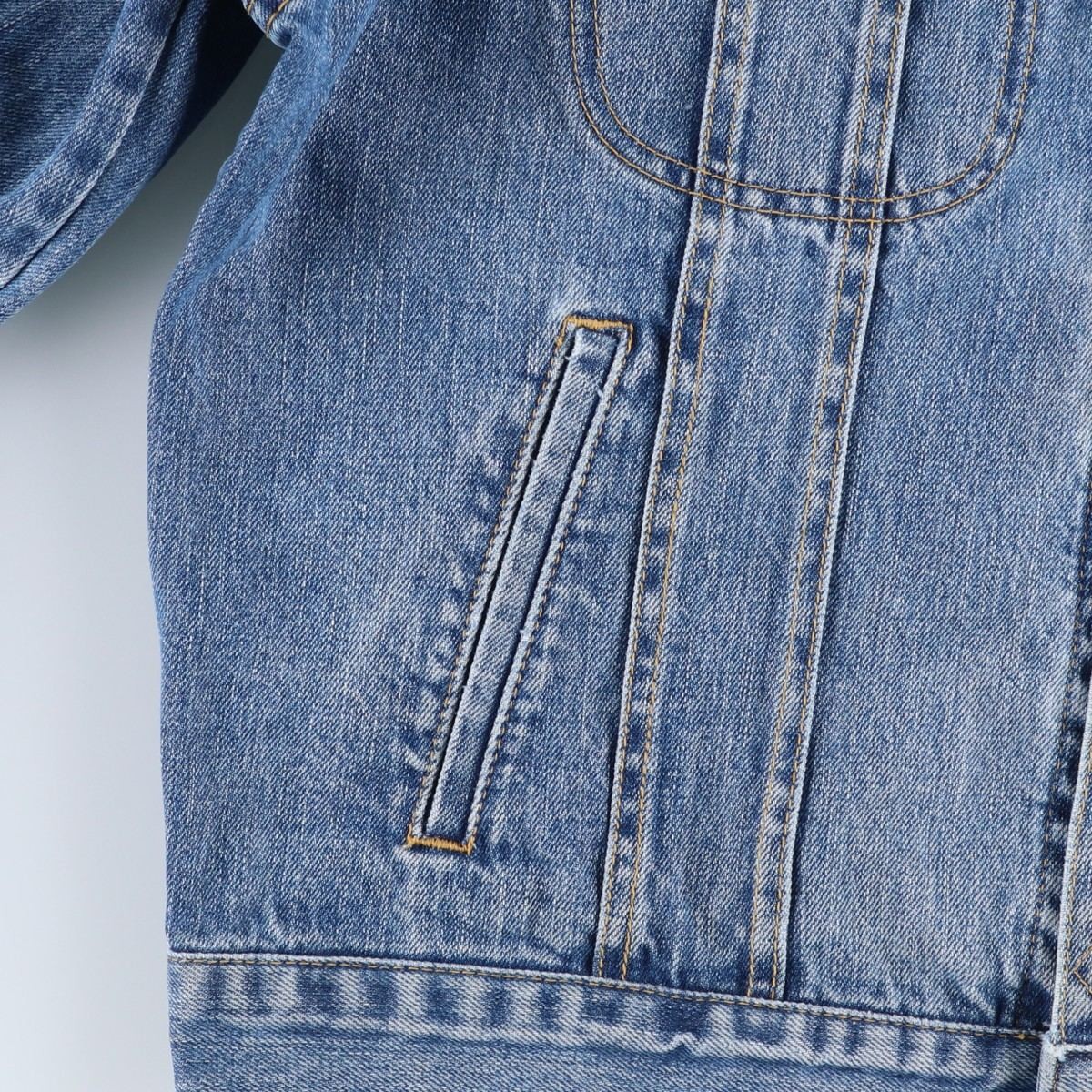 Used Lee BASIC JACKET denim jacket size L men's - image 8