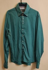 Vintage 7 CAMICIE FRANCHISING NETWORK 100% Cotton Double Collar Shirt  Size XXXL