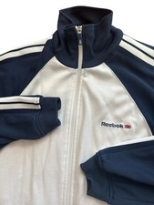 Vintage Reebok Track Style Jacket Men’s Size Medium RUN DMC Style Multicolored 