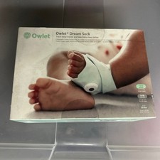 Owlet Dream Sock Baby Sleep Monitor Mint, Model 0-18 Months, 6-30 lbs