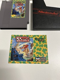 Cobra Command (Nintendo NES) Authentic, CIB Excellent Box Tested Works Nice