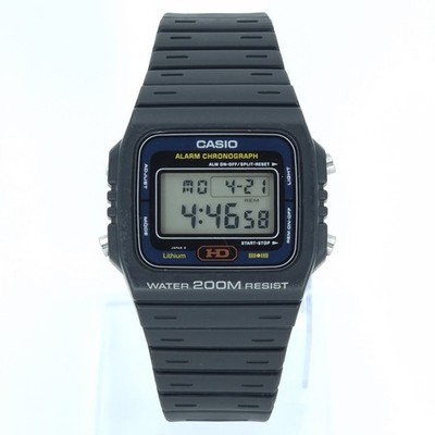 CASIO DW-240 HD LITHIUM WR 200M VINTAGE DIGITAL WATCH JAPAN 1984