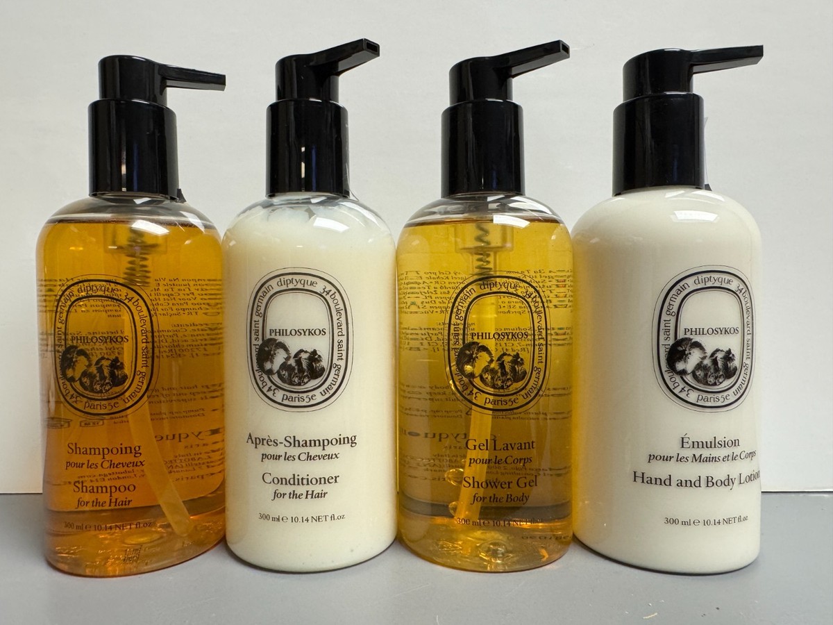 Ritz Carlton Diptyque Philosykos Shampoo Conditioner Lotion Shower