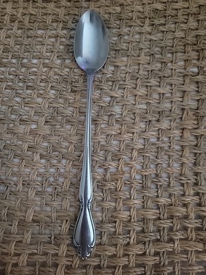 Oneida BERKELEY SQUARE Stainless Iced Teaspoon 7 1/2'' USA