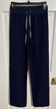 FIGS Women s High Waisted Livingston Basic Scrub Pants Straight Blue sz 2XS New