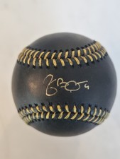 Yadier Molina Black Rawlings Baseball Signed Gold St. Louis Cardinals Auto JSA