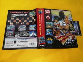 Neo Geo SNK  WORLD HEROES 2 JET  Neogeo  AES
