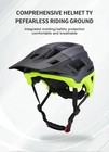 MTB Road Aero Cycling Helmet Lightweight Visor Outdoor Bike Helmet Mountain Bike