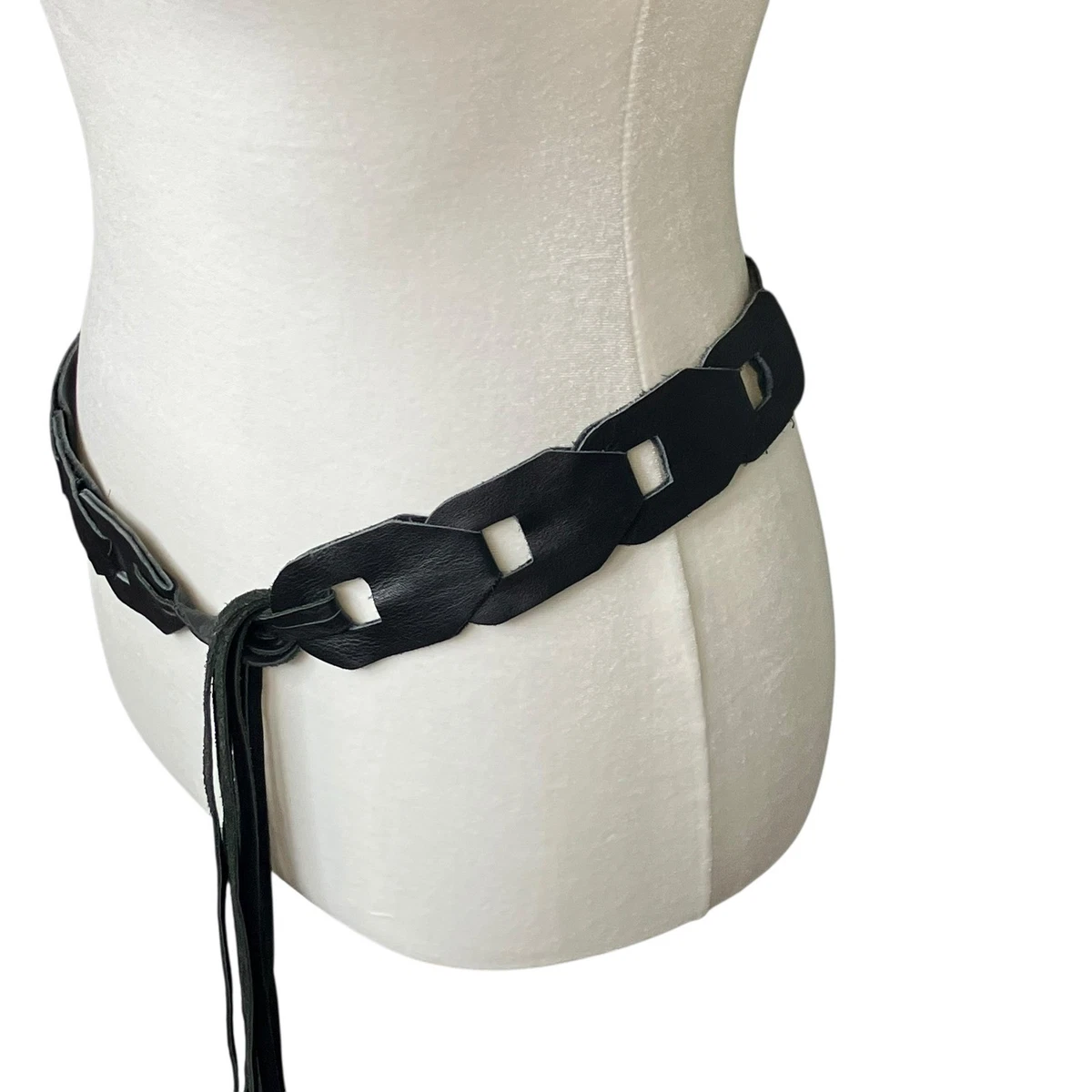 Vintage Leatherock Fringe Wrap Belt styling this fringe belt again bc i main image 2