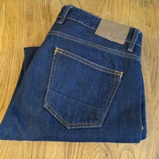 Howies Slim Fit Tapered Rinse Wash 14oz Organic Cotton Denim Jeans 34S