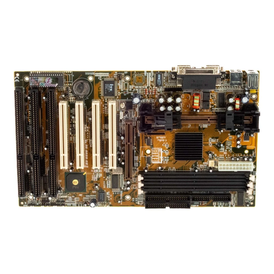 Motherboard PCPartner BXA828D 35-8828-02 SLOT1 Sdram AGP PCI Isa ATX - Image 2 of 3