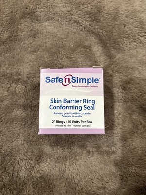 Safe N Simple Moldable Standard Wear Skin Barrier Ring 7 per Box