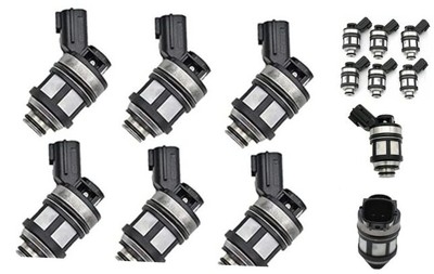 16600-38Y10 16600-38Y11 JS231 6PCS New Fuel Injectors For Nissa-n Frontie-r