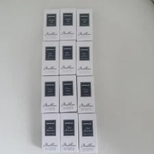 12 pcs Montblanc Black Meisterstuck,Vetiver,Patchouli,Leather  EDP Samples  2ml 