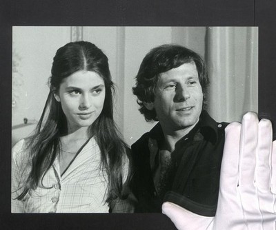 Fotografie Christopher Smith, London, flüchtiger Regisseur Roman Polanski mit N 