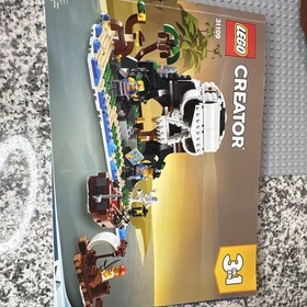 LEGO Creator 3-in-1 Pirate Ship 31109 Box Manual Retired with Mini figures