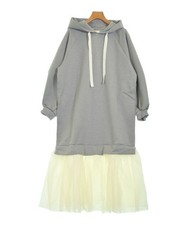 THREE SQUARE Dresses Gray F 2200661683521