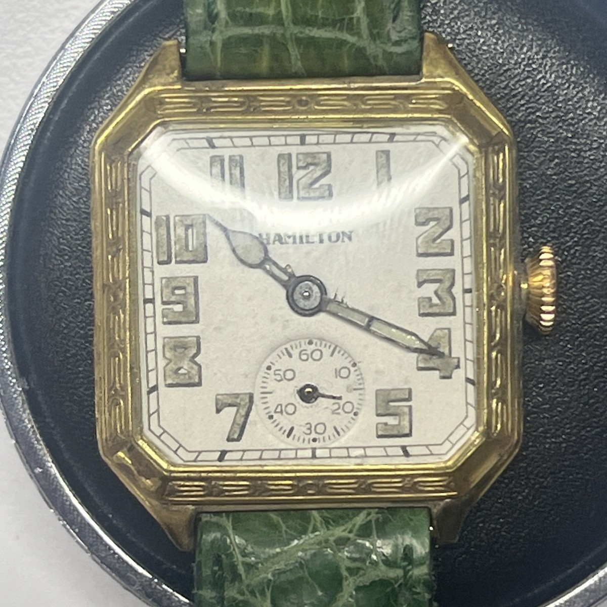 Hamilton 14k Hamilton Art Deco Hamilton Yellow Gold Filled Art