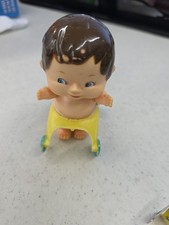 1977 Tomy "Kid-A-Longs" wind-up walker baby doll Vintage Toy
