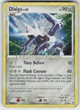 Dialga 1/130 Holo Rare Diamond & Pearl Pokemon Holo Damaged on eBay