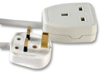 Pro Elec - 1-Fach VerläNgerungskabel, Weiß, 10M
