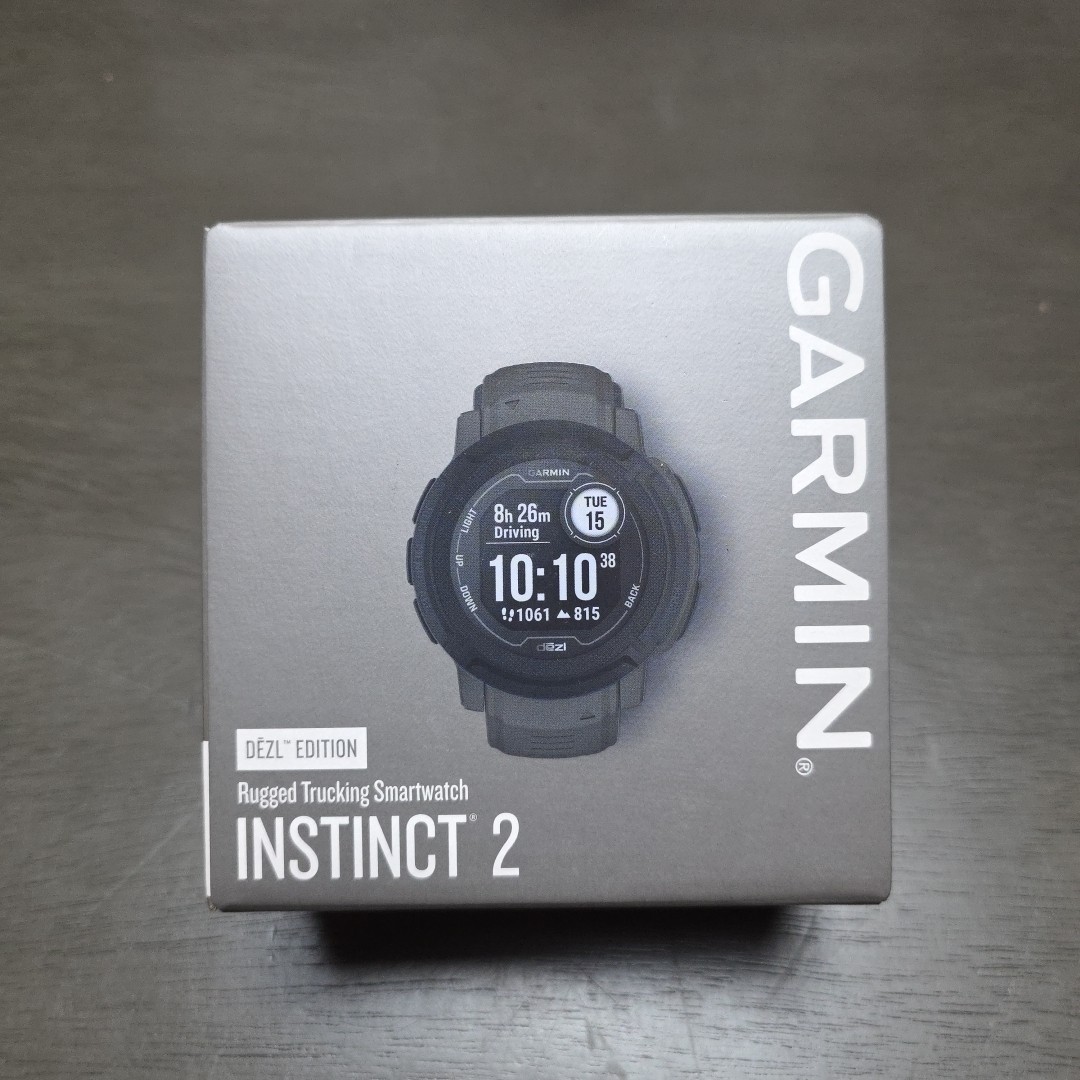 Garmin Instinct 2 DEZL Edition Rugged Trucking GPS Smartwatch New in Box-image