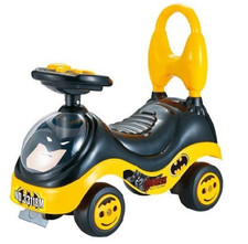 Kids Ride On Batman Style Car Boys And Girls Push Along Car With Music Lights