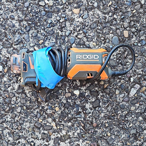 RIDGID Corded Electric Saw Orange/Black For Parts or Not Working
