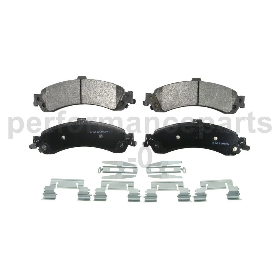 Juego de pastillas de freno de disco trasero rotor de freno de disco para Chevrolet Avalanche 1500 2003-2004 Foto 4 de 4