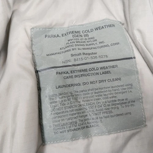 Wild Things Jacket Mens Small Urban Gray Extreme Cold Parka Insulated Happy USA image 5