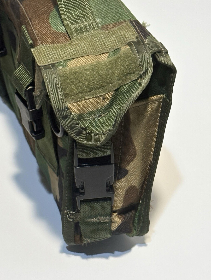 SDS M240 / M60 SAW 300 Rd Ammo Case, Soft - M81 / Woodland