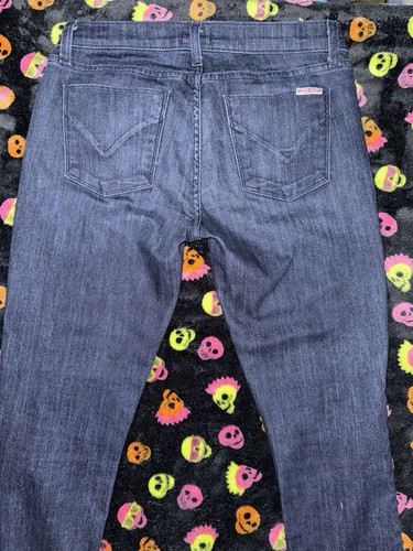 Hudson Krista Super Skinny Jeans Blue Stretch Dark Low Rise Women 28x29 EUC - Picture 4 of 9