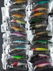 New Largemouth Bass Minnow Fishing Lures Crankbaits Mixed Lot Of 45pcs  New Lot — photo 3