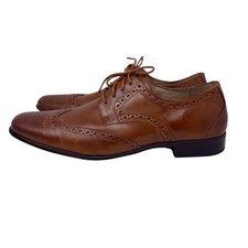 Stacy Adams Brown Leather Wingtip Dress Shoes men s size 12