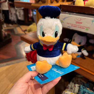 Hongkong Disney 90th Anniversary Donald Duck Shoulder Pal Plush