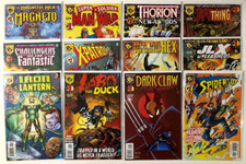MARVEL VERSUS DC: AMALGAMA (1997) #1-12 LOTE JUEGO COMPLETO CARRERA COMPLETA LOBO EL PATO