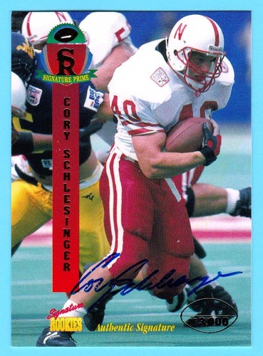 NEBRASKA CORNHUSKER ALL TIME GREAT - CERTIFIED AUTOGRAPHS -You Pick- GBR - Picture 19 of 50