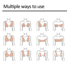 Breast Lift Tape Sweatproof Self Adhesive Verhindern Sie Garderobe Fehlfunkt EM9