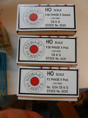 STEWART HOBBIES/KATO HO 8220/8225/8221 CB&Q F3A/B FASE II, ALIMENTACIÓN A/B SIN ALIMENTACIÓN. B - Imagen 4 de 4