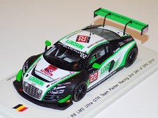 1/43 Spark Audi R8 LMS Ultra GTR Car #22 2nd   24 Hours of Spa 2014  SB082